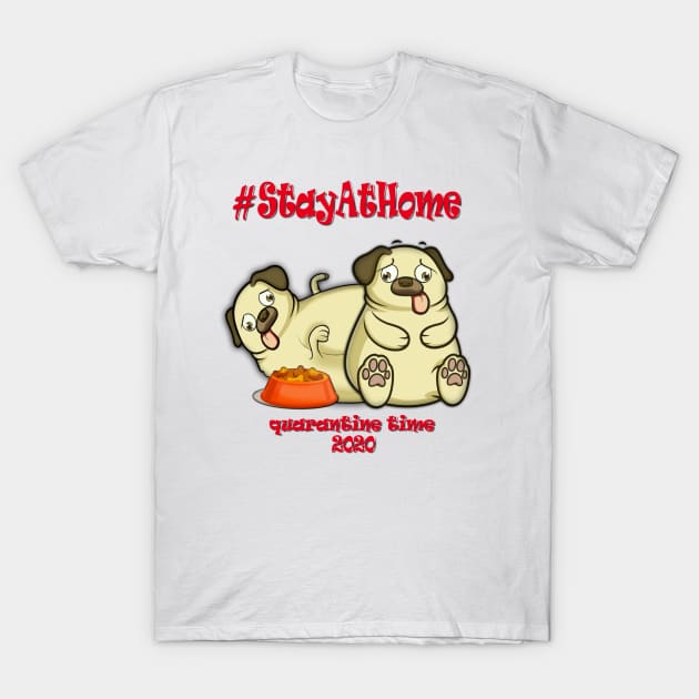 #StayAtHome T-Shirt by AnimeWorld